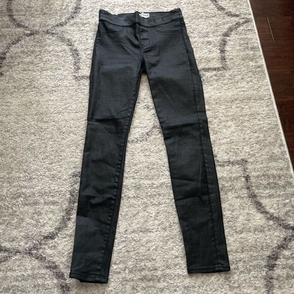 Madewell Faux Leather Skinny Skinny coated edition size 24 - Picture 1 of 5